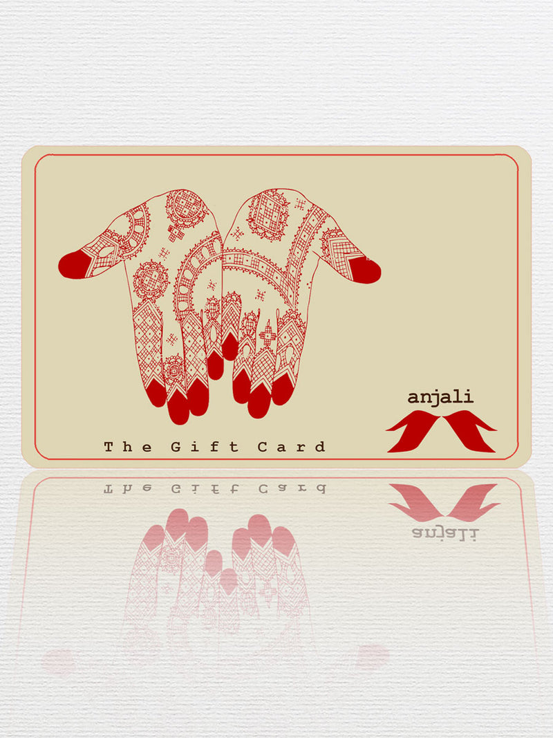 The Anjali Gift Card