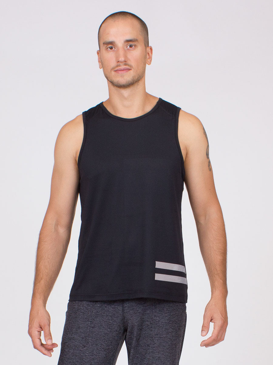 The Liberation Yoga Top for Men in Black