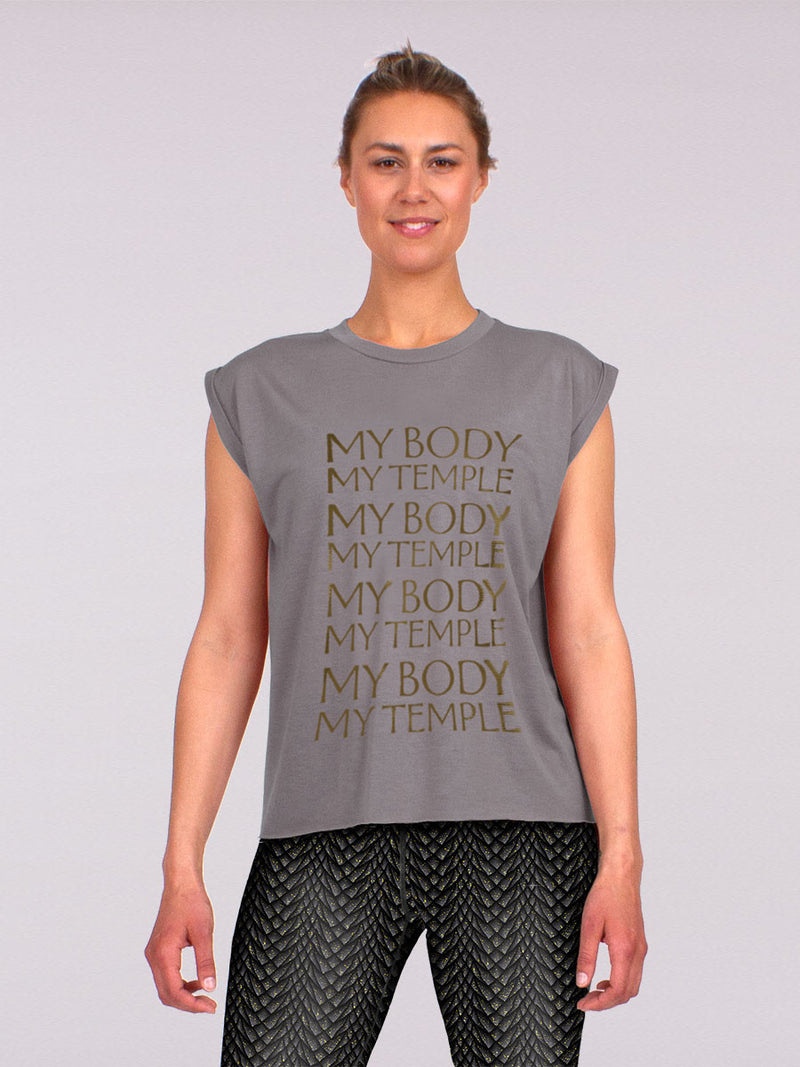 The My Body Tee in Storm